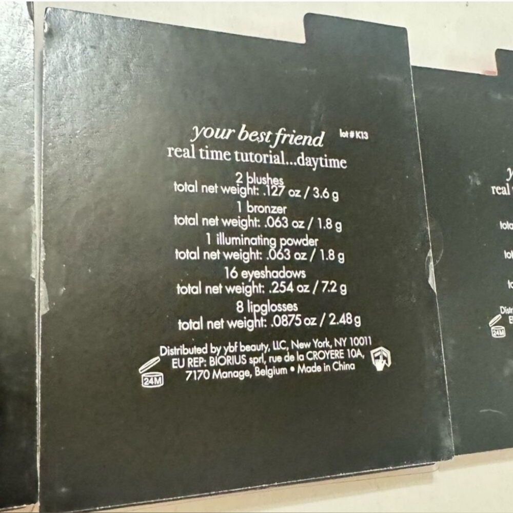 ybf Real Time Tutorial… Makeup Tutorial Kit 67 pcs Keepsake Box NEW - Picture 10 of 10